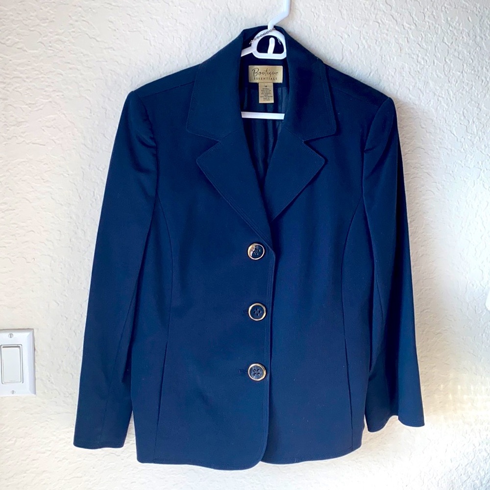Beautiful Navy Boutique Essentials Pantsuit